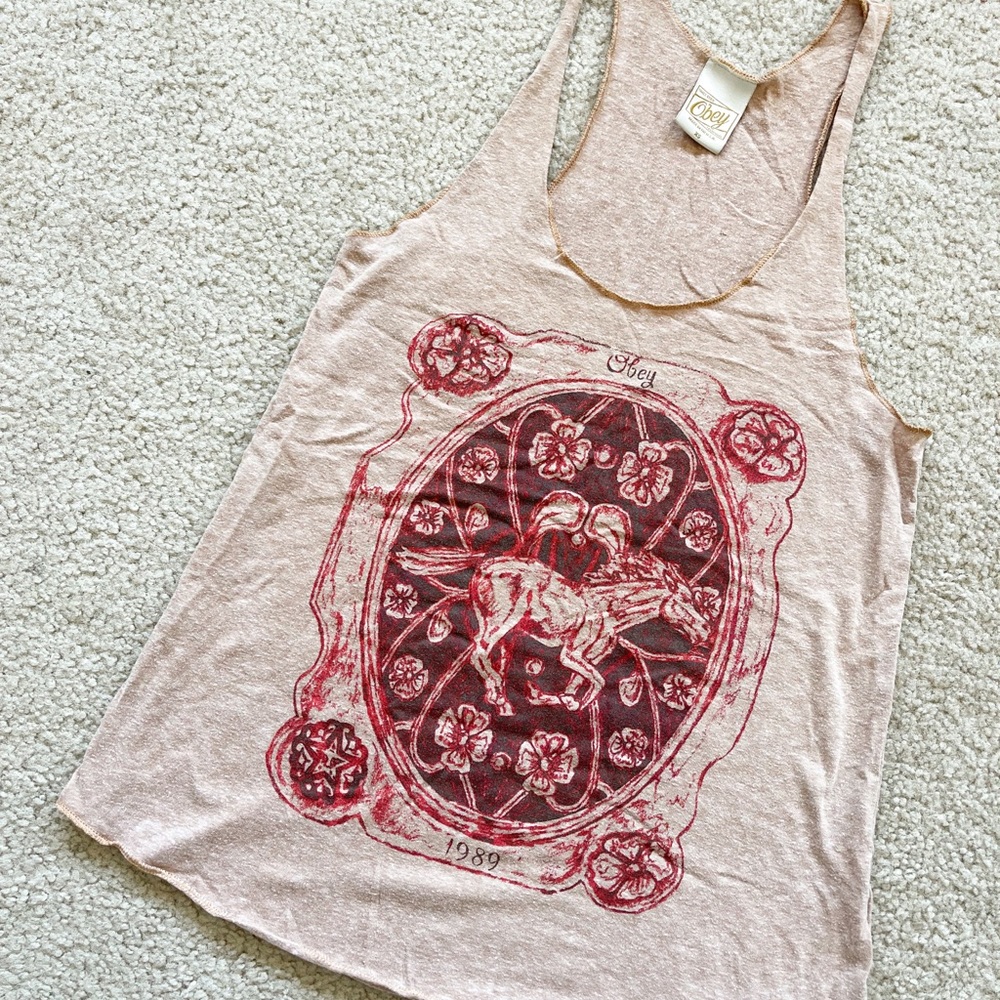 OBEY Biker Top